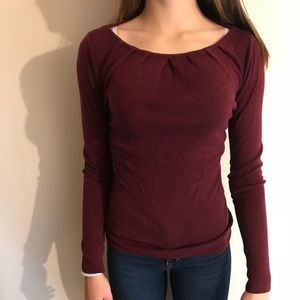 Dark Red Sweater
